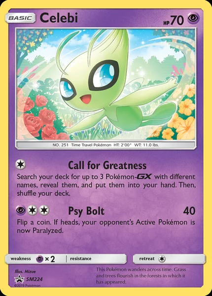 Celebi card image