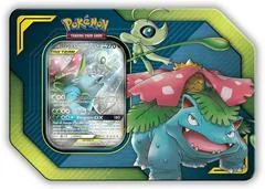 Celebi & Venusaur Tin card image