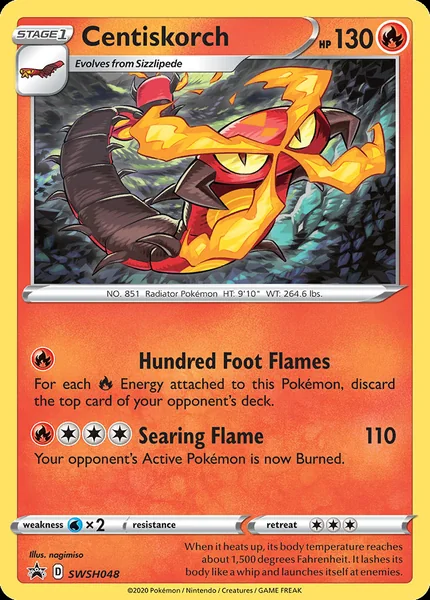 Centiskorch card image