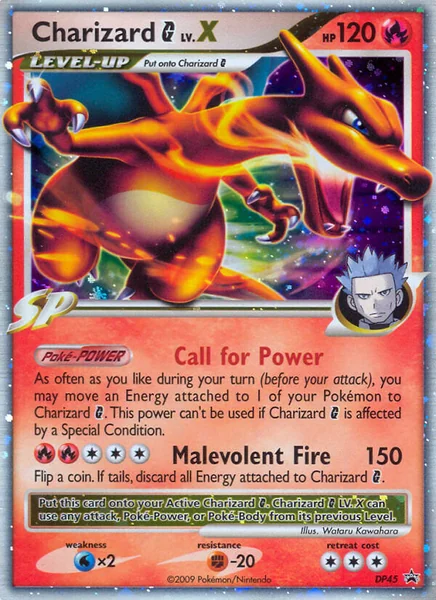 Charizard G LV.X card image