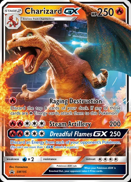 Charizard GX card image