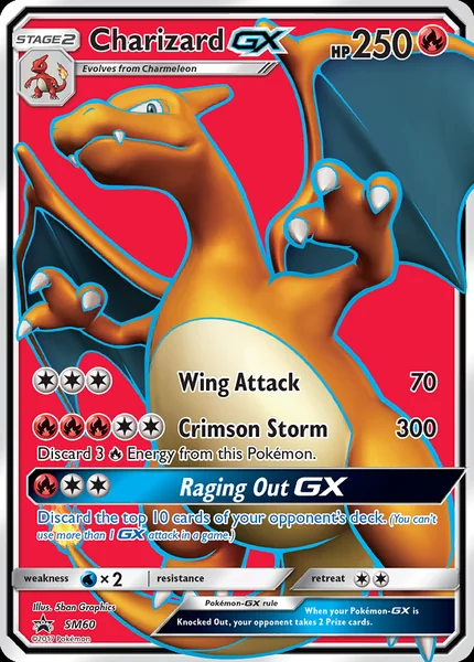 Charizard GX card image