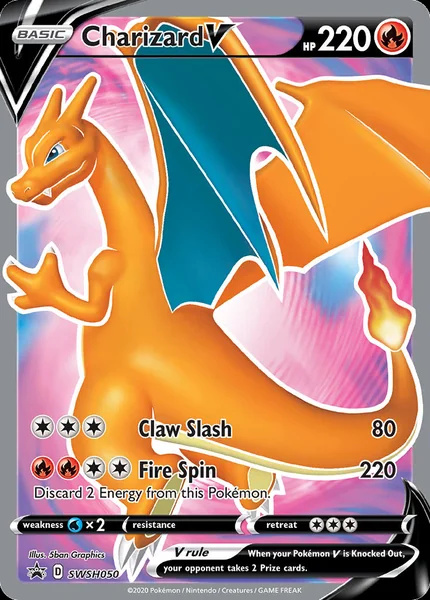 Charizard V card image