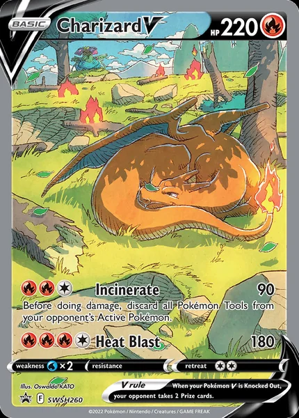 Charizard V card image