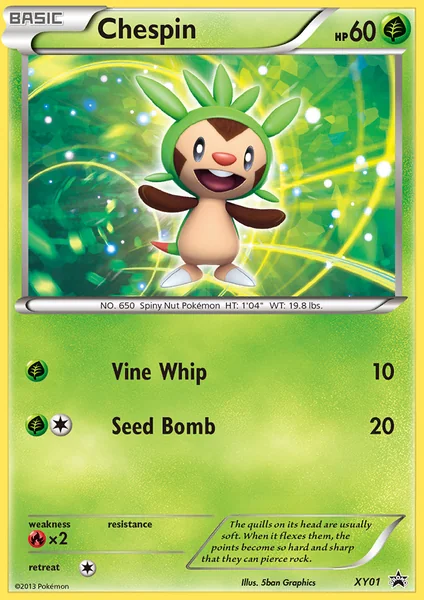 Chespin card image