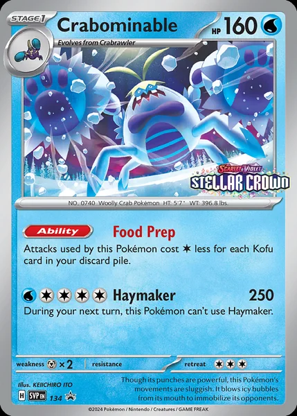Crabominable card image
