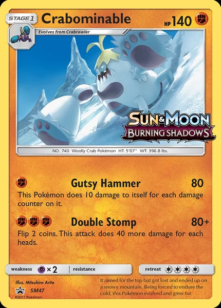 Crabominable card image