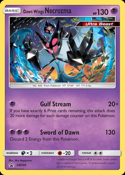 Dawn Wings Necrozma card image