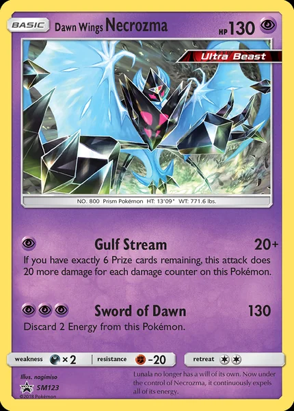 Dawn Wings Necrozma card image