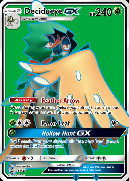 Decidueye GX card image