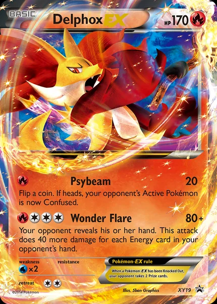 Delphox EX card image