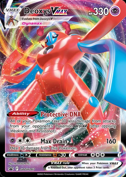 Deoxys VMAX card image