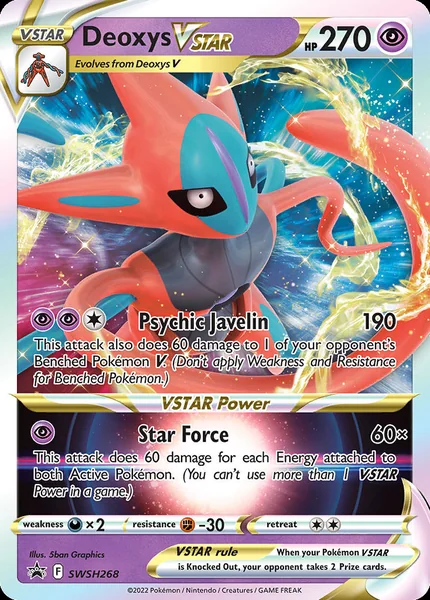 Deoxys VSTAR card image