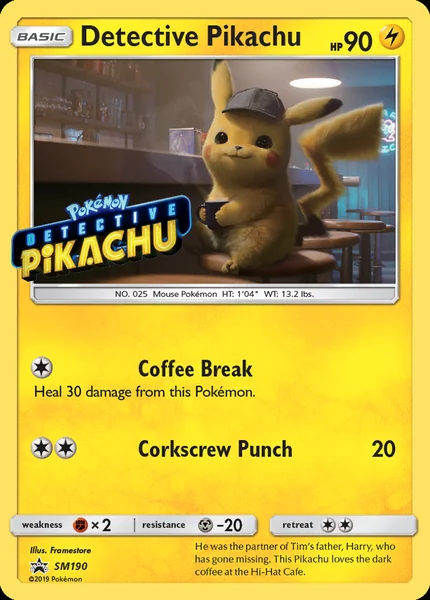 Detective Pikachu card image