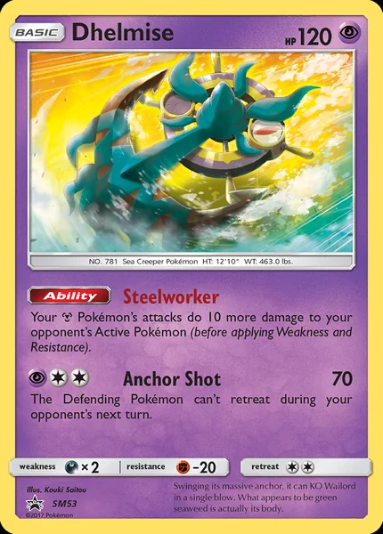 Dhelmise card image