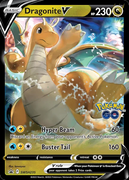 Dragonite V card image