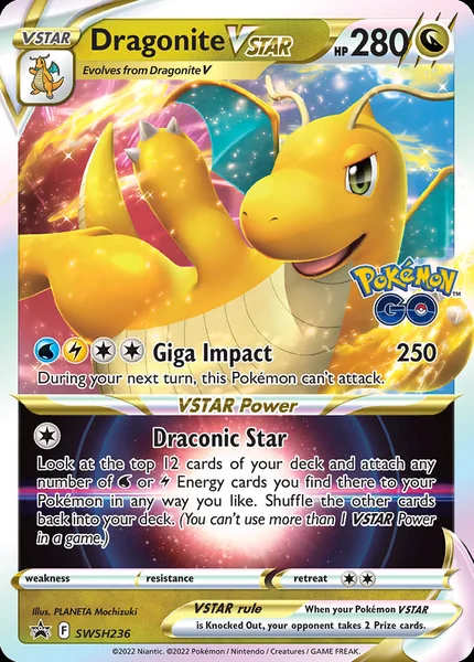 Dragonite VSTAR card image