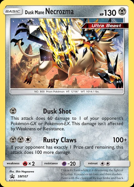 Dusk Mane Necrozma card image