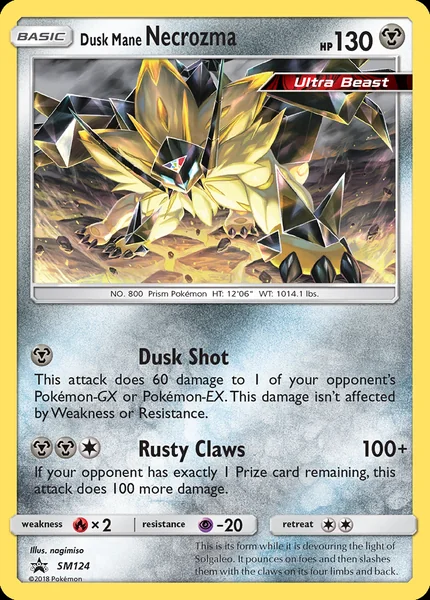 Dusk Mane Necrozma card image