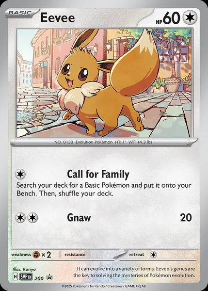 Eevee card image