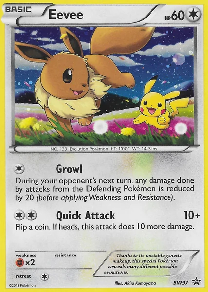 Eevee card image