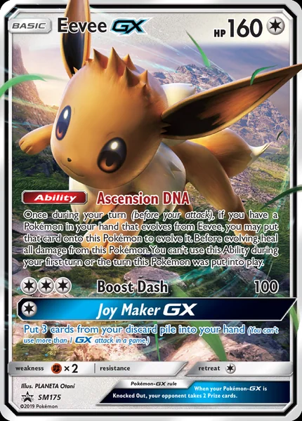 Eevee GX card image