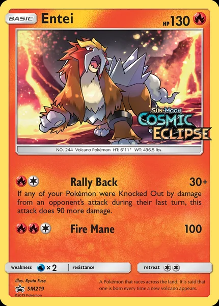 Entei card image
