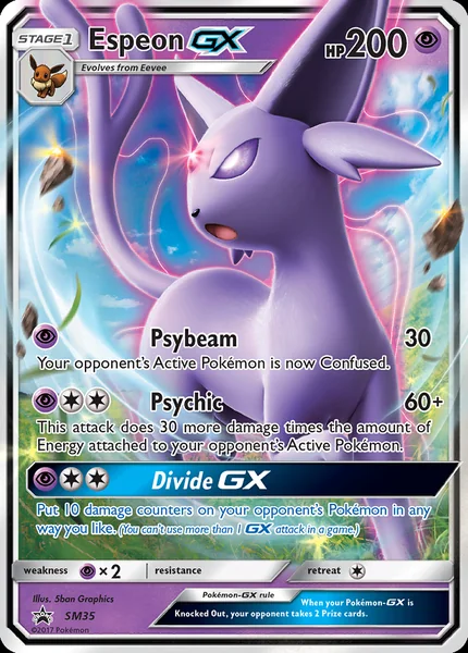 Espeon GX card image