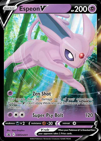 Espeon V card image
