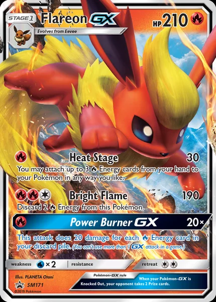 Flareon GX card image