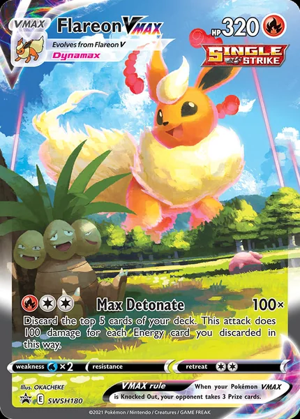 Flareon VMAX card image