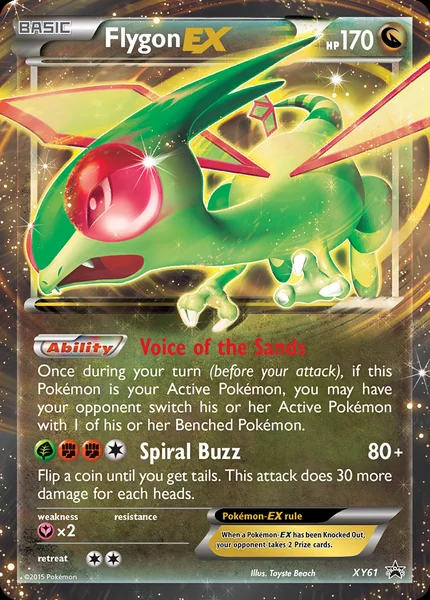Flygon EX card image