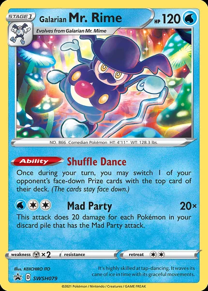 Galarian Mr. Rime card image