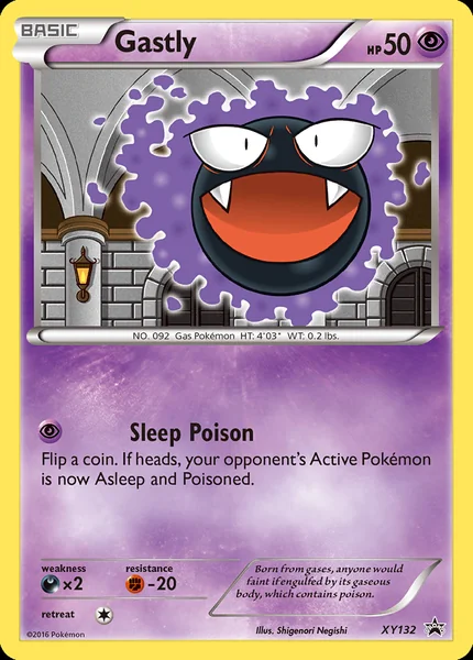 Gastly card image