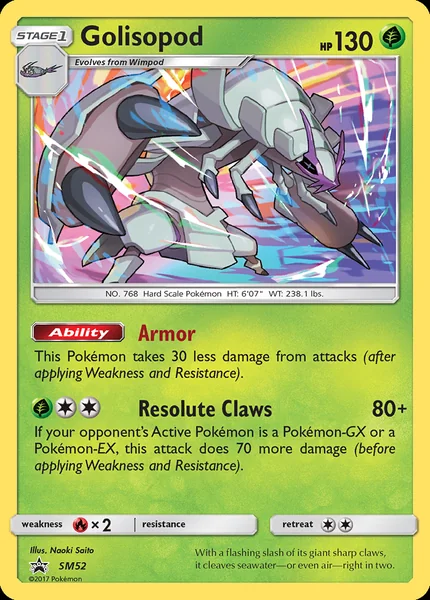 Golisopod card image