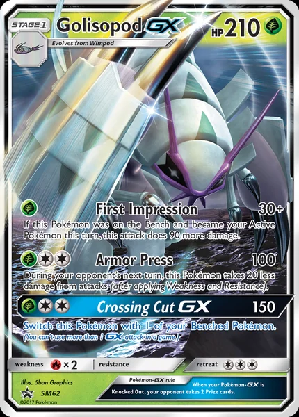 Golisopod GX card image