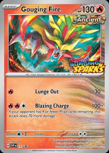 Gouging Fire card image