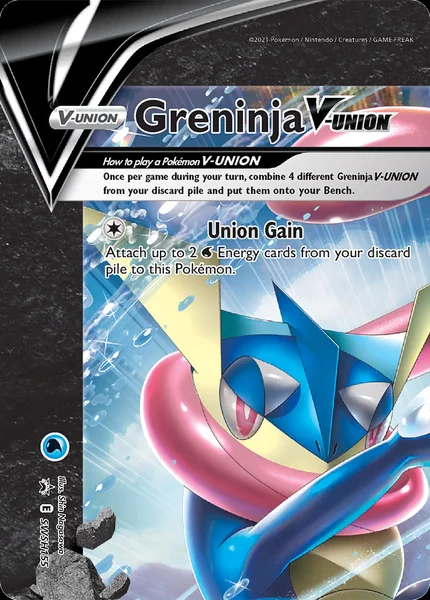 Greninja V-Union card image