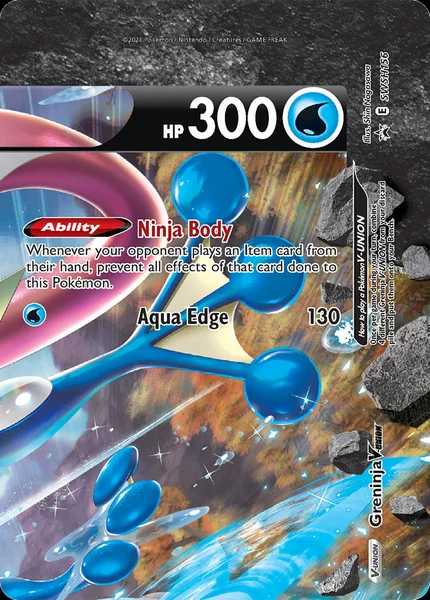 Greninja V-Union card image