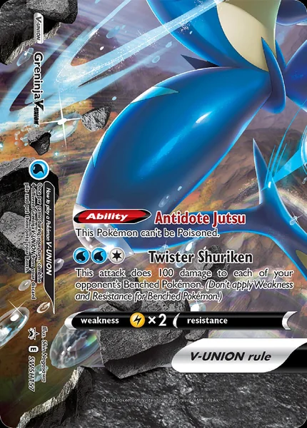 Greninja V-Union card image