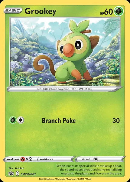 Grookey card image