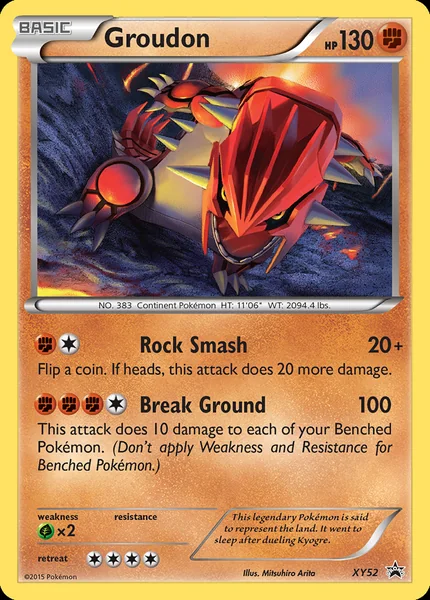 Groudon card image