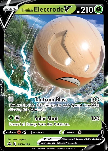 Hisuian Electrode V card image