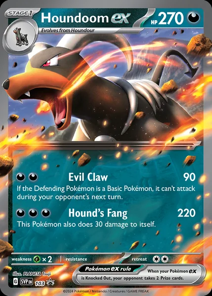 Houndoom Ex card image