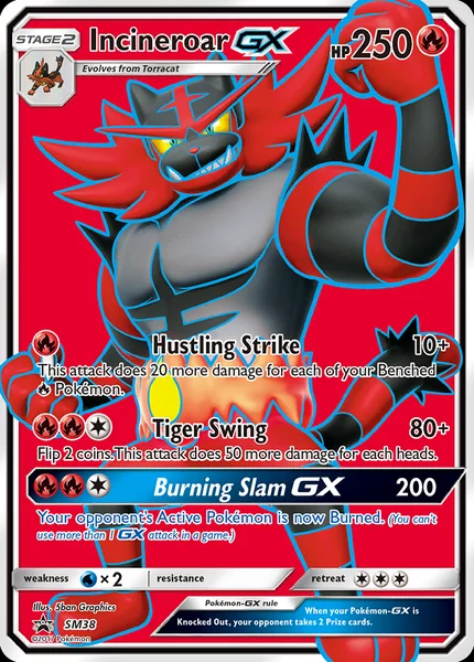 Incineroar GX card image