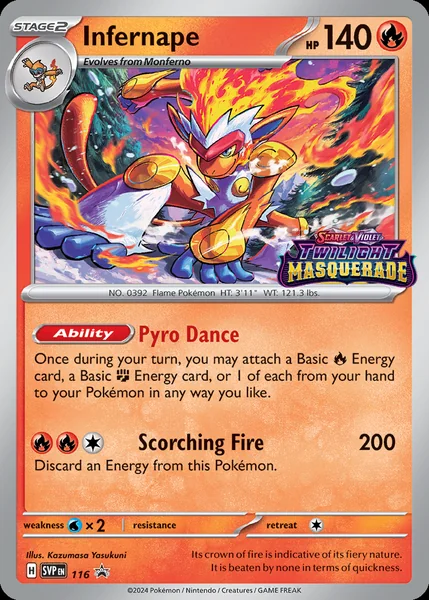 Infernape card image