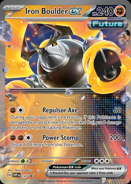 Iron Boulder Ex card image