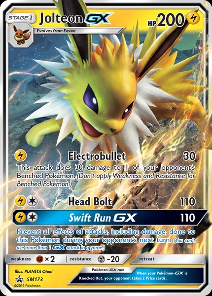 Jolteon GX card image