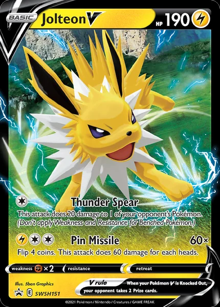 Jolteon V card image