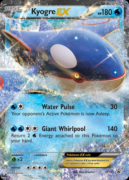 Kyogre EX card image